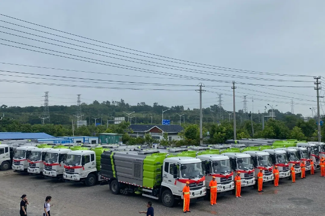 15天！HTH.COM华体会环境快速响应客户需求，顺利交付约3000万元环卫装备